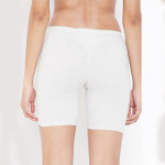 Women White Solid Boy Shorts Briefs PN3352P01XXL