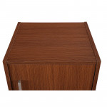 Albert Engineered Wood 3 Tier Cabinet in Oak Colour