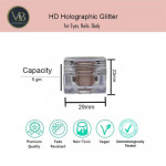 HD Holographic Superfine Glitter Eyeshadow 5 gm - Rose Gold 17