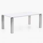 Parlin Glass Top 6-Seater Dining Table