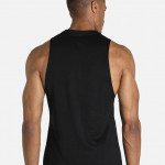 Men Black TRAIN JACQUARD Gym Vest